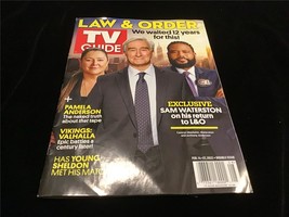 TV Guide Magazine Feb 14-27, 2022 Double Issue Law &amp; Order, Vikings: Valhalla - £7.19 GBP