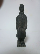 Vintage Chinese Terracotta Soldier 6&quot; Figurine Of Qin Dynasty Tomb Lot B - £7.82 GBP