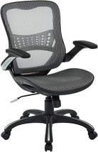 Office Star Ventilated Manager'S Office Desk Chair With Breathable Mesh, Grey - $236.99