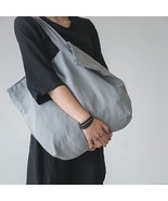 High Capacity Linen Environmental Shoulder bag Shopping Carrying Handbag... - £67.35 GBP