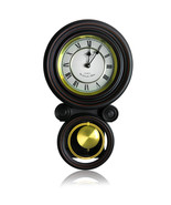 Bedford Clock Collection 16.5 Inch Contemporary Round Wall Clock with Pe... - $2,259.58 MXN