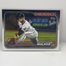 2024 Topps Series 1 Baseball Christian Walker BAse #63 Arizona Diamondbacks - £1.57 GBP