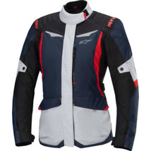 ALPINESTARS Women Stella ST-1 Waterproof Jacket - Blue/Black/Red Fluo - Small 32 - £193.02 GBP