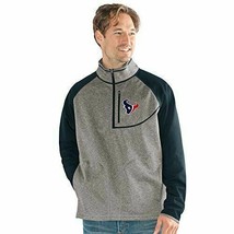 New G-III Sports Nfl Men&#39;s Mountain Trail Half Zip Pullover Houston Texans L - £27.68 GBP