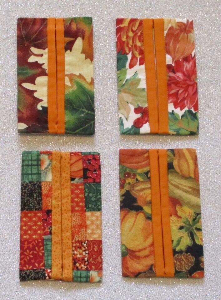Travel Size Kleenex Holders with Tissues - Thanksgiving/Autumn - $4.75