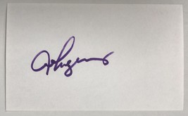 Alex Rodriguez Signed Autographed 3x5 Index Card - £23.50 GBP