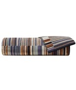Missoni Home Jazz Color 165 Towels - Striped Terry Browns &amp; Blues - £23.98 GBP+