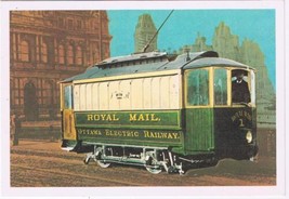 Ontario Postcard Ottawa Electric Railway Mail Car 1894 - £2.33 GBP