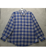 Brooks Brothers Casual Shirt Mens 2XL Multi Plaid Pocket Long Sleeve But... - $31.70 CAD
