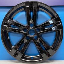 One Single 2020-2024 Ford Explorer Xlt # 8202-GB 18&quot; Gloss Black Wheel Skin New - £24.77 GBP