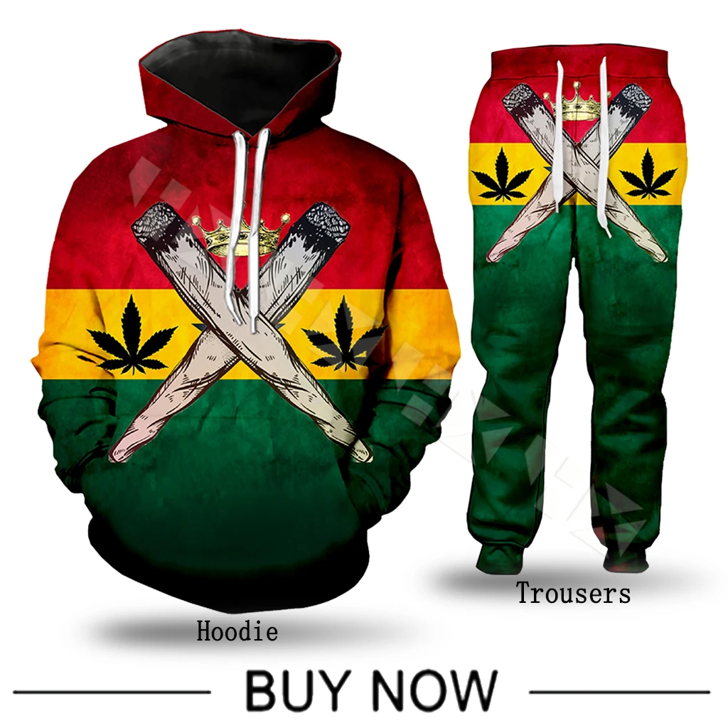 Fashion Reggae Creator Bob Marley Men Clothing 3D Print Hoodie Sweatshirt Men Wo - £155.53 GBP