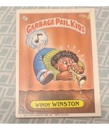 1986 Topps Garbage Pail Kids Trading Card #175a – Windy Winston - $85.53 MXN