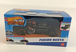 Hot Wheels Pull Back Speeders Fusion Busta Die Cast 1:43 Vehicle New Mattel - £27.18 GBP