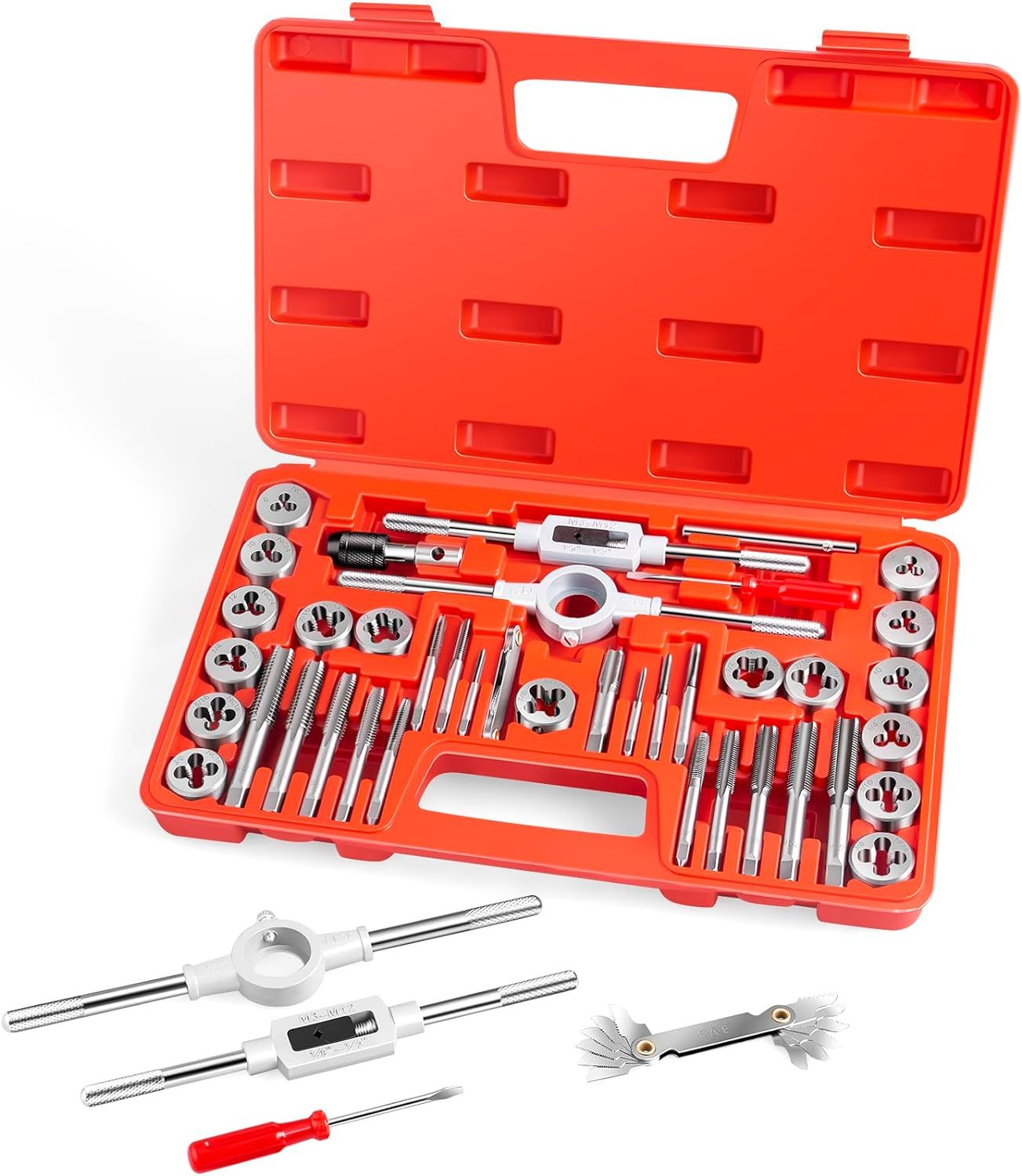 HSS M14 X 2mm Tape & Plug Tap & 14x2mm Hexagon Die Metic
