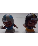 Teenymates NFL Steelers &amp; Lions Figures - $132.31 MXN