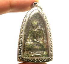 Lord Buddha Miracle Blessing Nadoon Life Protection Thai Healing Amulet Pendant - £979.06 GBP