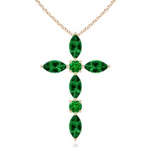 Authenticity Guarantee

0.78Ct Natural Emerald Marquise Pendant Necklace With... - £2,057.53 GBP