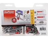 Hillman 376476 DuoPower Contractor-Strength Anchor Kit #8 &amp; #10, 60-Pack - $39.00