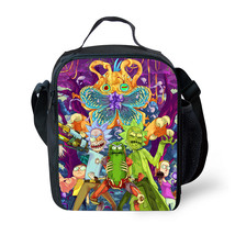 WM Rick And Morty Lunch Box Lunch Bag Kid Adult Classic Bag Pickle Corpse - £16.07 GBP