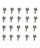 Snap Fastener Machine Screw Stud, 1/2&quot; Stainless Steel #8 Screw 20 Pc. Set - $708.99 MXN