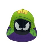 Marvin the Martian Hat Looney Tunes Snapback Green and Purple All Over P... - £11.16 GBP