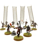 Uruk-hai Siege Troops 16 Painted Miniatures Half-orc Raiders Middle-Earth - $2,643.25 MXN