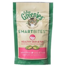 Greenies SmartBites Healthy Skin &amp; Fur Tuna Flavor Cat Treats - £23.41 GBP