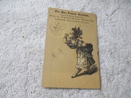 Vintage 1890s  Black Girl Americana Abram Walker Groceries Grocer Trade ... - $49.49