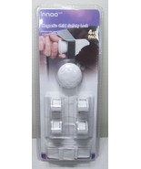 New Innoo Tech Adhesive Magnetic Lock System, 4 Locks And 1 Key - £7.50 GBP