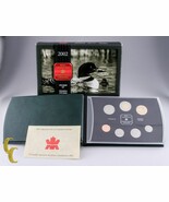 2002 Canada Specimen 7 pc Coin Set Royal Canadian Mint (BU) Condition - €58,26 EUR