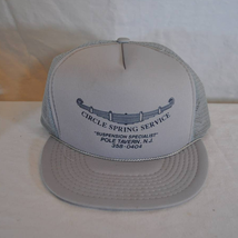 VTG Circle Springs Service Trucker Style Baseball Hat/Cap - £23.25 GBP