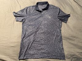 Peter Millar Crown Crafted Floral Performance Polo Shirt Blue Gray Men’s... - $633.27 MXN