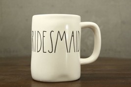 Rae Dunn Coffee Mug BRIDEMAID Wedding Favor Artisan Collection by Magenta - £10.80 GBP