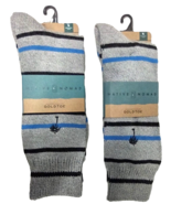 2 Pk= 4 PAIR NWT GOLD TOE Men&#39;s Native Nomad Crew Socks, 6-12.5 LIMITED ... - $31.12 CAD