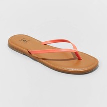 NEW Women&#39;s Ava Skinny Strap Flip Flop Sandals - Shade &amp; Shore 5 - $11.00