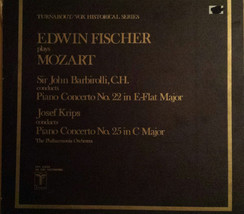 Edwin Fischer Plays Mozart - £31.96 GBP