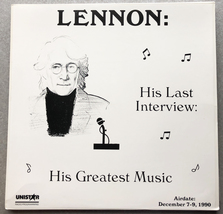 John Lennon Beatles Unistar Radio Program Last Interview Greatest Music ... - £157.27 GBP