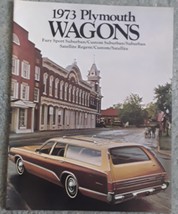 1973 Plymouth Wagons Brochure - NEW  - $15.00