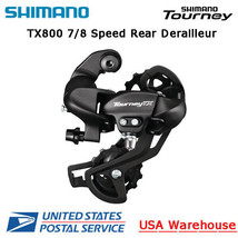 Shimano Tourney TX RD-TX800 7/8 Speed Direct Mount Rear Derailleur Long Cage MTB - $17.88