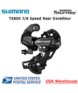 Shimano Tourney TX RD-TX800 7/8 Speed Direct Mount Rear Derailleur Long ... - £14.06 GBP