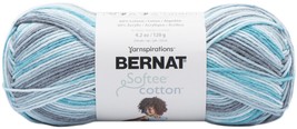 Bernat Softee Cotton Yarn-Blue Waves - £21.48 GBP