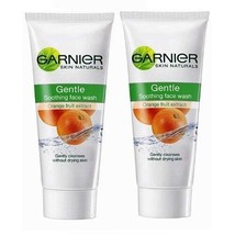 Garnier Skin Naturals Gentle Soothing Face Wash - 100gm,(pack of 2)free ... - $29.85