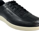 COLE HAAN Men&#39;s GRAND CROSSCOURT TURF Black Lightweight Leather Sneaker,... - $118.99