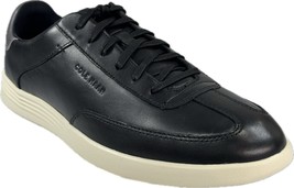 COLE HAAN Men&#39;s GRAND CROSSCOURT TURF Black Lightweight Leather Sneaker,... - $128.79