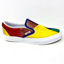 Vans Classic Slip On (Pride) Patchwork True White LGBTQ Womens Casual Shoes - £43.30 GBP