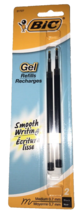 Bic Gel Refills Recharges Medium Black Ink-Brand New-SHIPS N 24 HOURS - $31.81 CAD