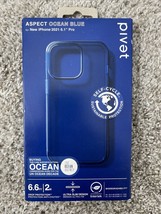 Pivet - Zero+ w/MagSafe Case for iPhone 13 Pro - Ocean Blue - $4.80