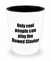 Bowed Clavier Player Shot Glass Musician Funny Gift Idea For Liquor Love... - £10.23 GBP