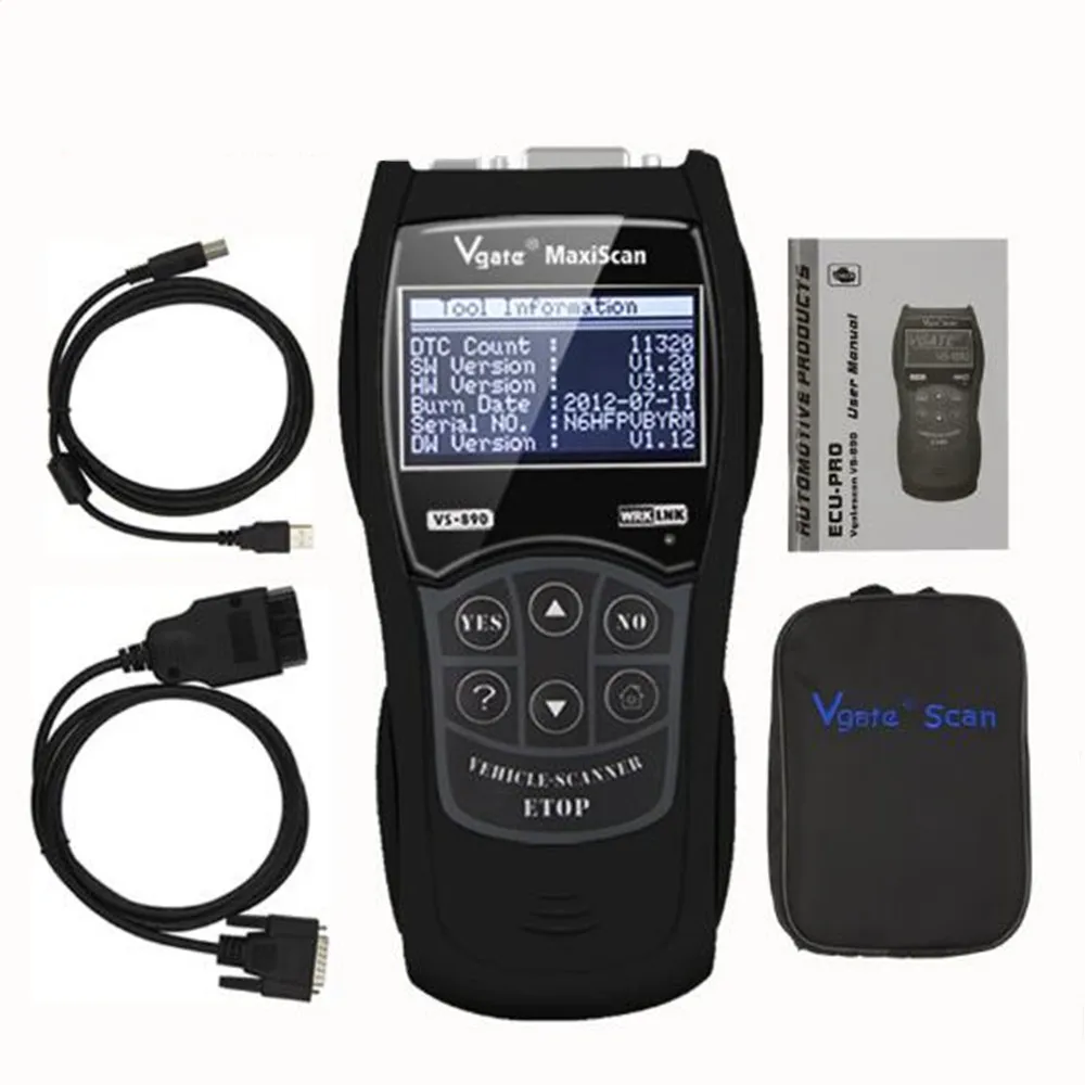 2023 Newest Maxiscan Vgate VS890S OBD2 Diagnostic Scanner VS890 Vgate SCAN Tool  - $125.01