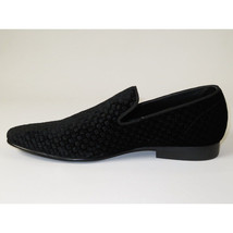 Men's Shoes Steve Madden Slip On Dress or Casual Velvet Lifted Black image 6
